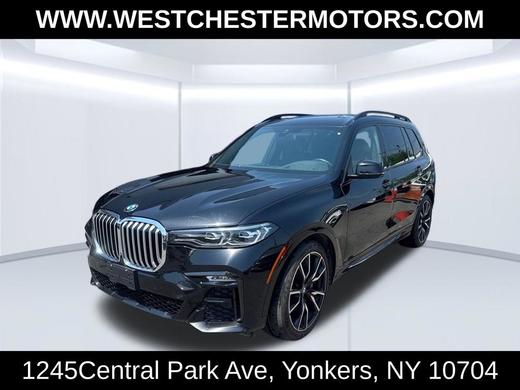 Black 2021 BMW X7 SUV / Crossover All-Wheel Drive 8-Speed Automatic