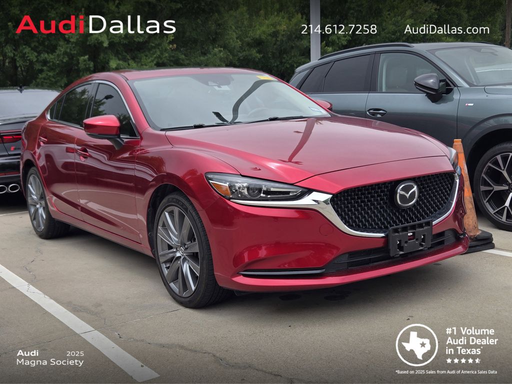 Soul Red Crystal Metallic 2021 Mazda MAZDA6 Grand Touring FWD Sedan Front-Wheel Drive 6-Speed Automatic