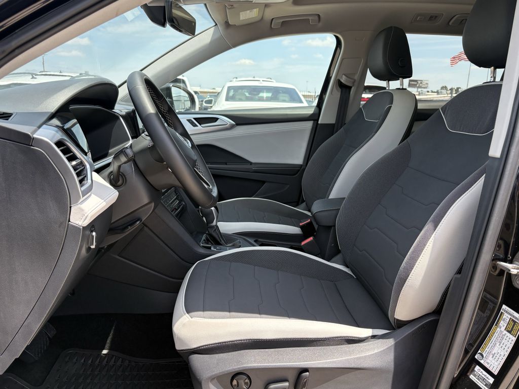 2025 Volkswagen Taos 1.5T SE Black at DeMontrond Automotive Group