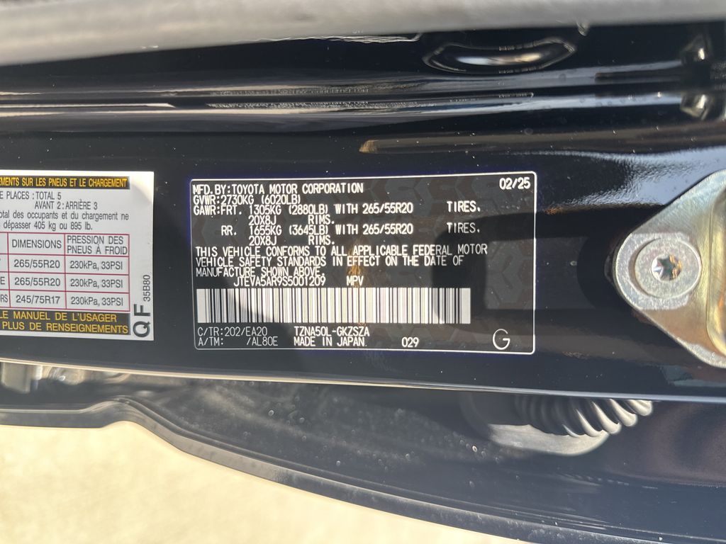 2025 Toyota 4Runner TRD Sport Premium Black at Gullo Toyota