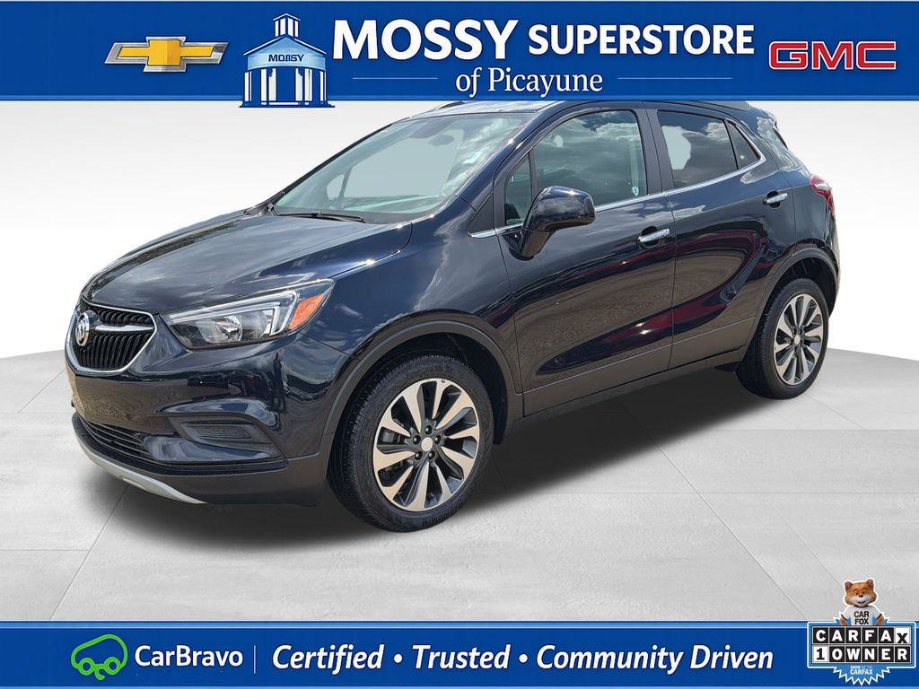 Dark Moon Blue Metallic 2022 Buick Encore SUV / Crossover Front-Wheel Drive 6-Speed Automatic Overdrive