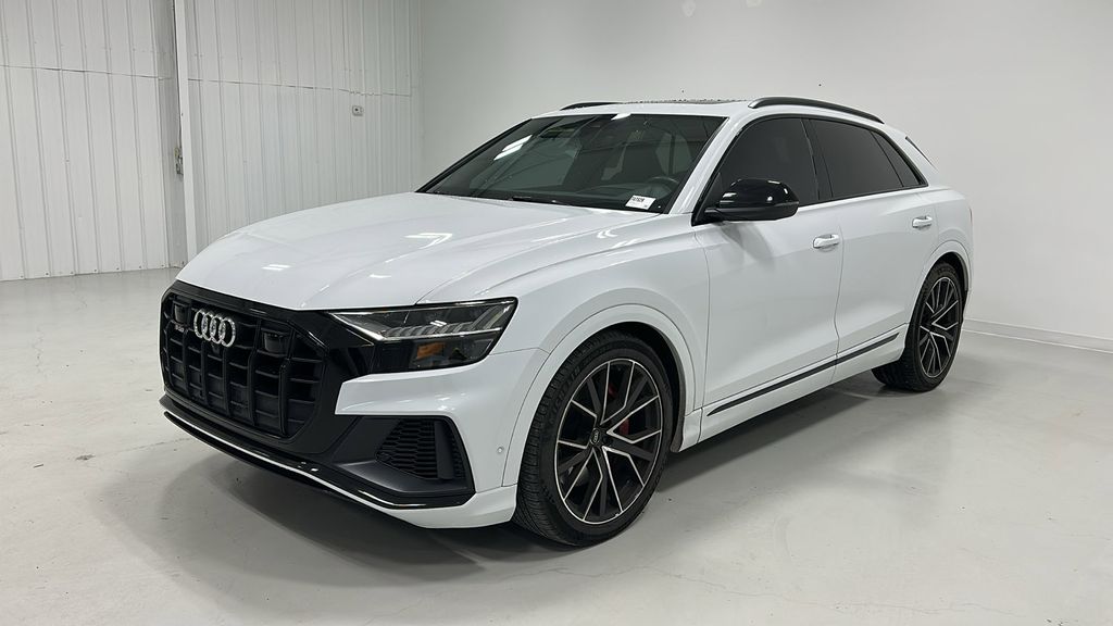 Glacier White Metallic 2021 Audi SQ8 4.0T quattro Prestige SUV / Crossover All-Wheel Drive 8-Speed Automatic