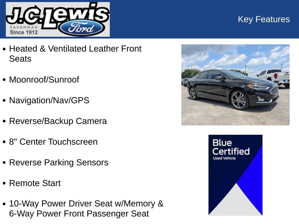 2020 Ford Fusion Titanium