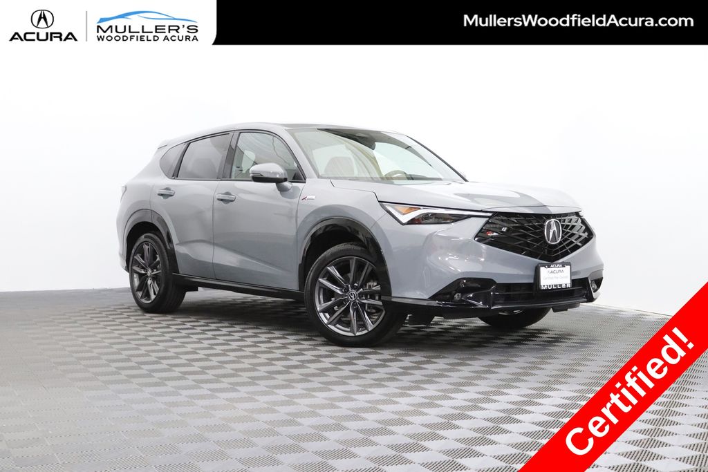 Urban Gray Pearl 2025 Acura ADX SH-AWD with A-SPEC Package SUV / Crossover All-Wheel Drive Continuously Variable Transmission