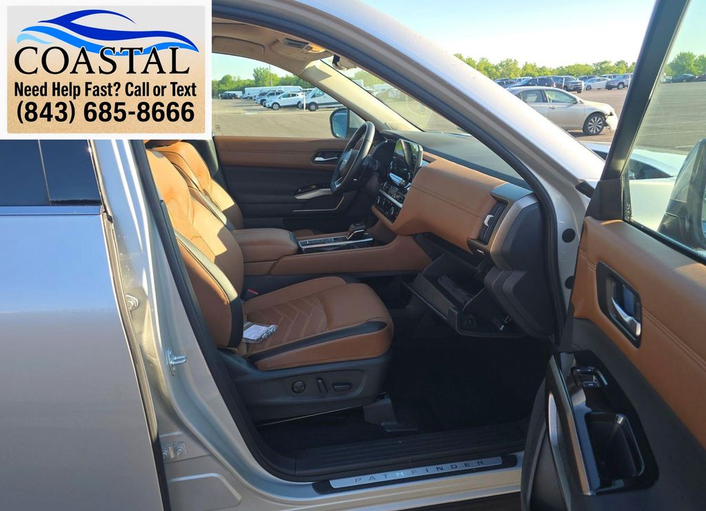 2025 Nissan Pathfinder Platinum Silver at Lugoff Nissan