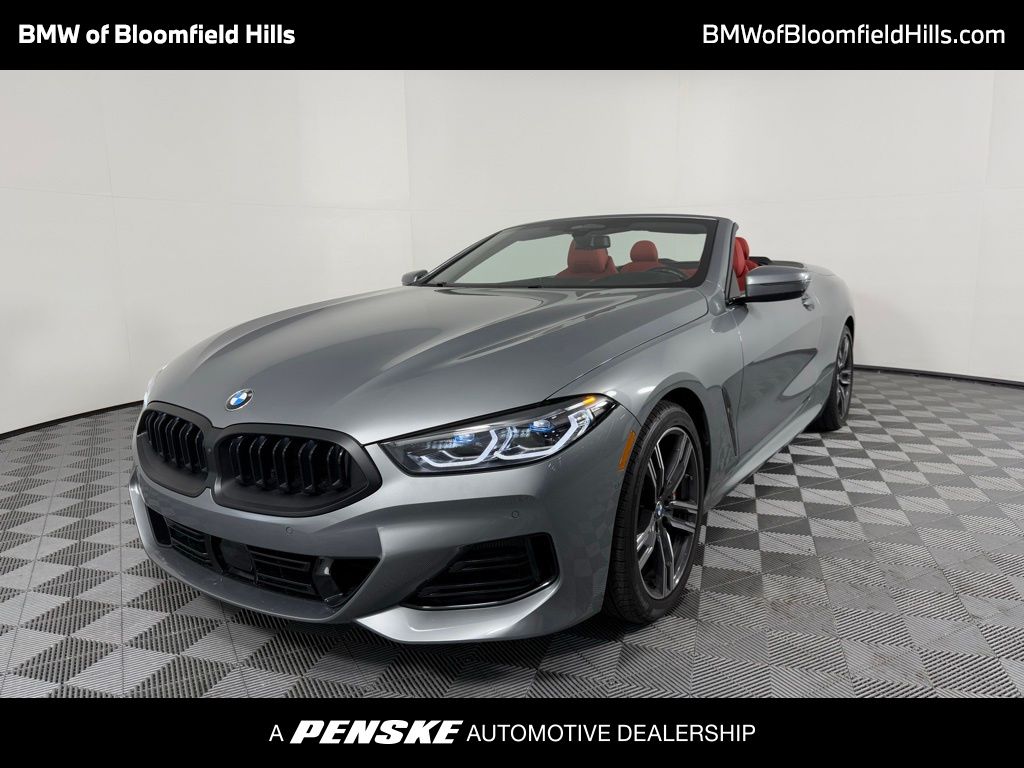 2024 BMW 8 Series 840i Hero Image