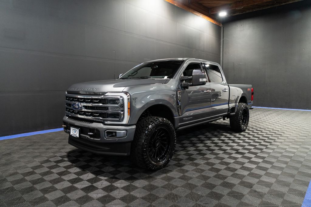 Carbonized Gray Metallic 2023 Ford F-350 Super Duty Pickup Truck Four-Wheel Drive Automatic