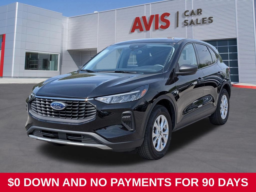 Agate Black Metallic 2025 Ford Escape SUV / Crossover All-Wheel Drive 8-Speed Automatic