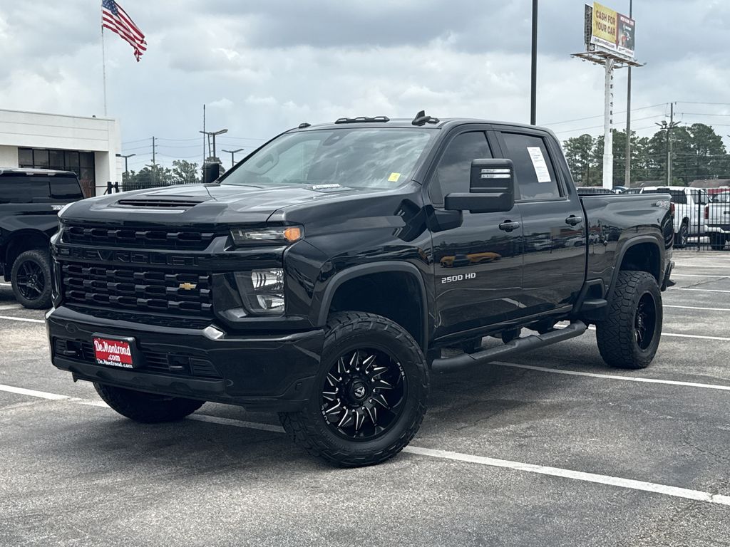 2022 Chevrolet Silverado 2500HD Custom Black at Classic Elite Chevrolet Sugar Land