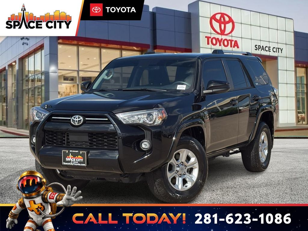 Midnight Black Metallic 2023 Toyota 4Runner SR5 RWD SUV / Crossover 4X2 5-Speed Automatic