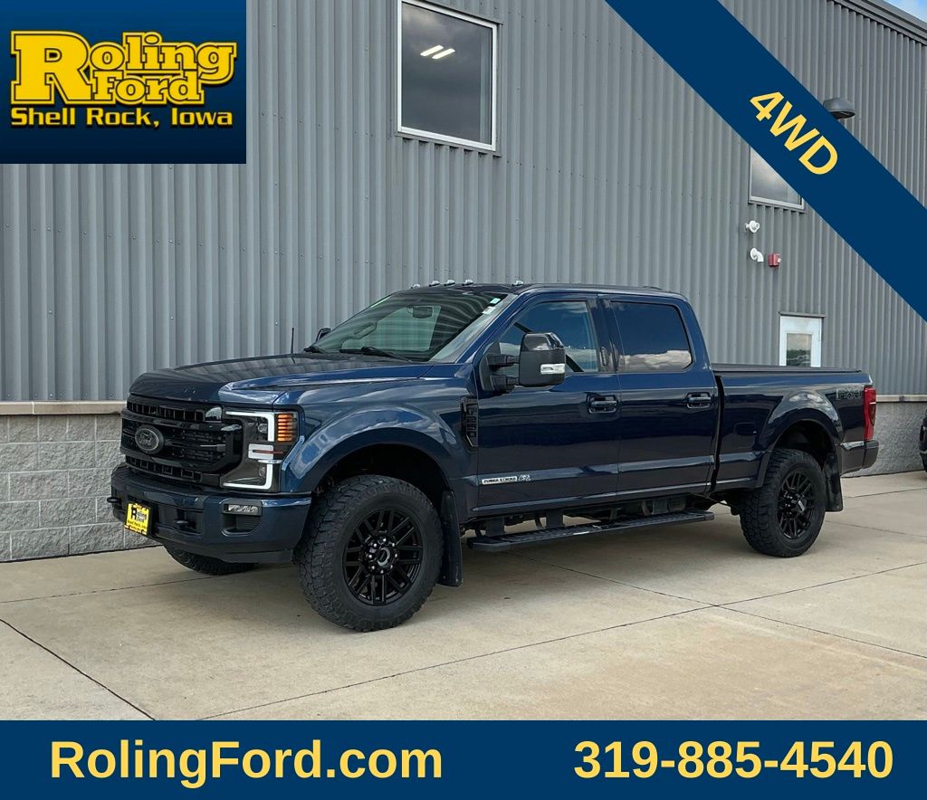 Blue Jeans Metallic 2020 Ford F-250 Super Duty Pickup Truck Four-Wheel Drive Automatic