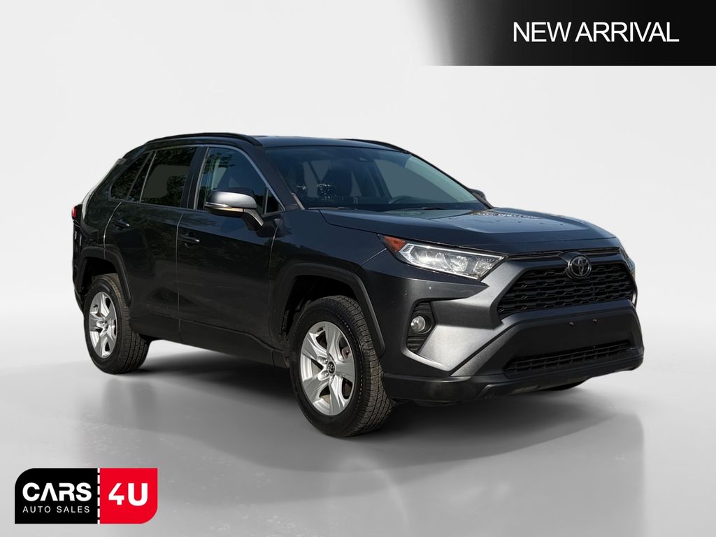 Magnetic Gray Metallic 2020 Toyota RAV4 XLE FWD SUV / Crossover Front-Wheel Drive 8-Speed Automatic