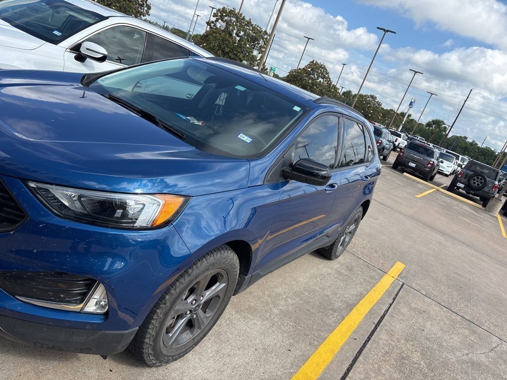 Atlas Blue Metallic 2024 Ford Edge SEL AWD SUV / Crossover All-Wheel Drive 8-Speed Automatic