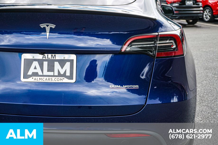 Used 2023 Blue Tesla Performance image 13