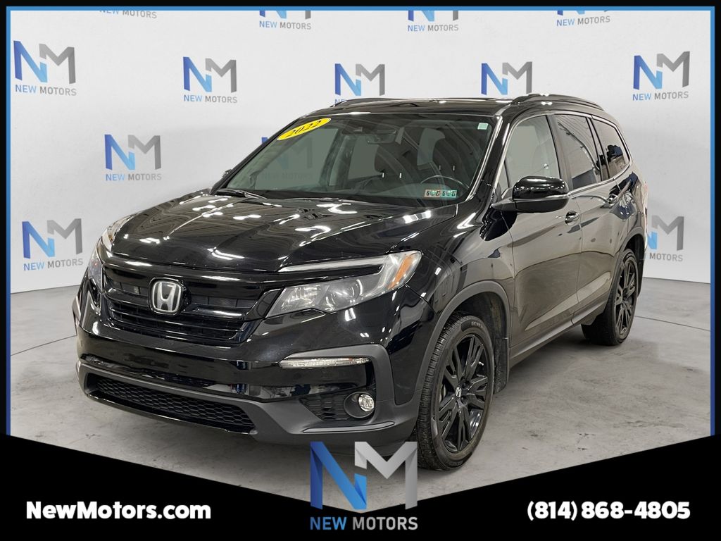 Black 2022 Honda Pilot SUV / Crossover All-Wheel Drive 9-Speed Automatic