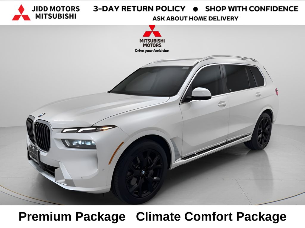 White Metallic 2025 BMW X7 SUV / Crossover All-Wheel Drive 8-Speed Automatic