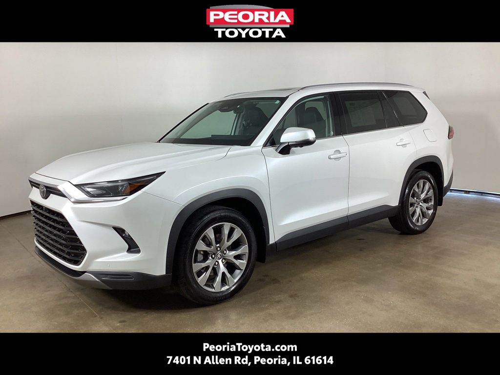 White (Wind Chill Pearl) 2024 Toyota Grand Highlander SUV / Crossover All-Wheel Drive 8-Speed Automatic