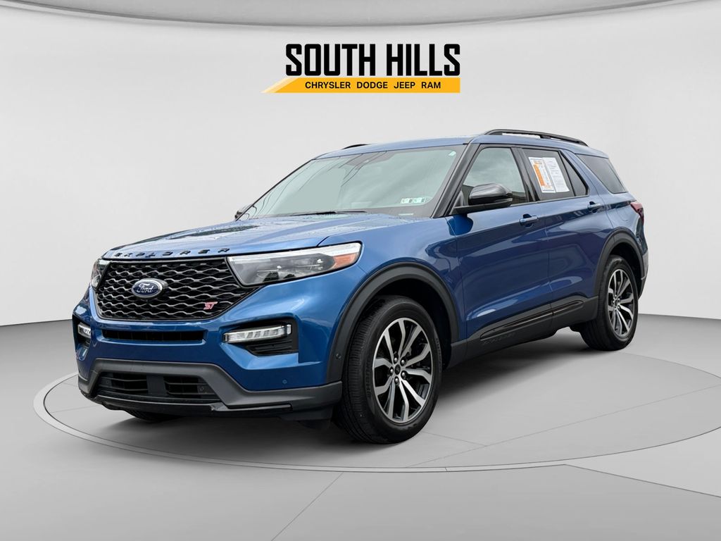 2020 Ford Explorer ST Blue at Phil Fitts Ford