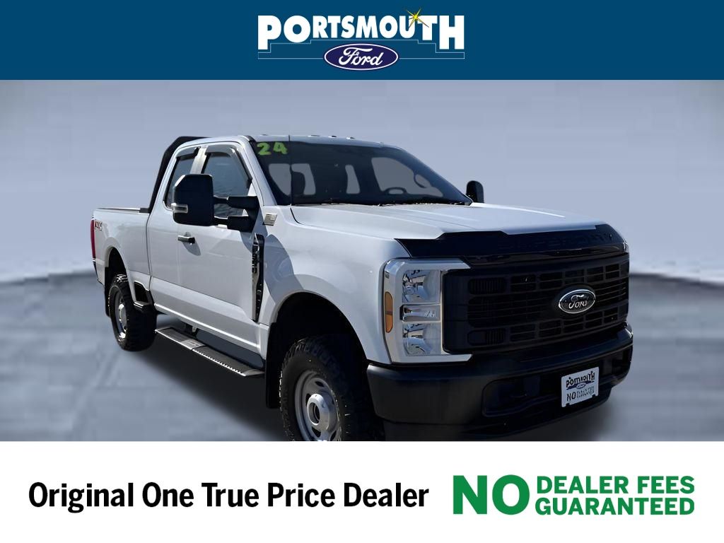 Oxford White 2024 Ford F-350 Super Duty XL SuperCab 4WD Pickup Truck Four-Wheel Drive Automatic