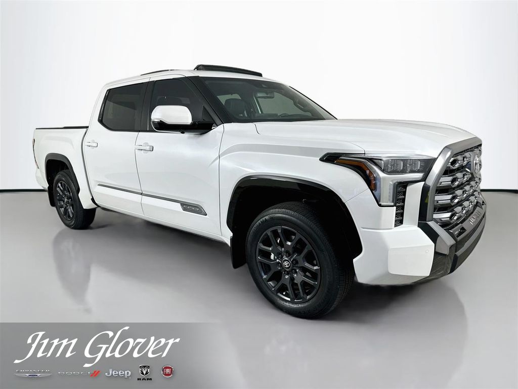 Pearl 2025 Toyota Tundra Pickup Truck Four-Wheel Drive Automatic