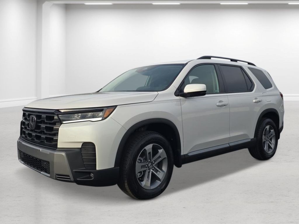 Gray (Platinum) 2026 Honda Pilot EX-L FWD SUV / Crossover Front-Wheel Drive Automatic