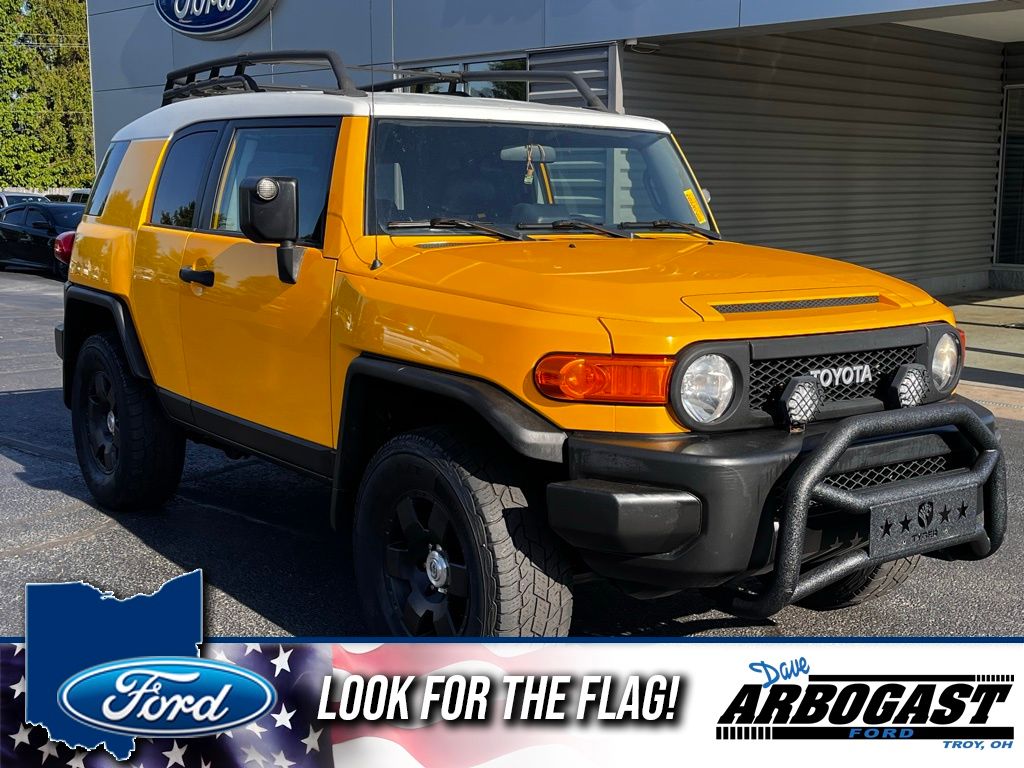 Yellow 2007 Toyota FJ Cruiser 4WD SUV / Crossover Four-Wheel Drive 5-Speed Automatic
