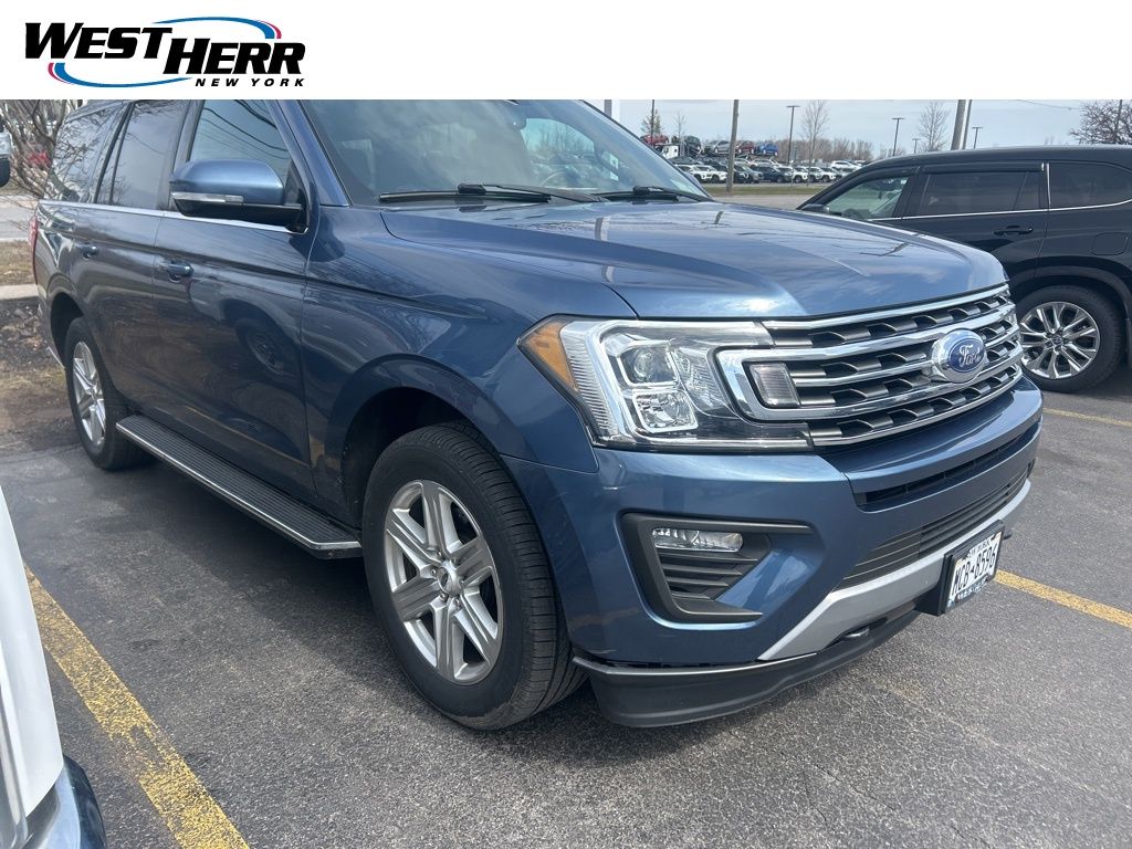 Blue 2018 Ford Expedition XLT 4WD SUV / Crossover Four-Wheel Drive Automatic