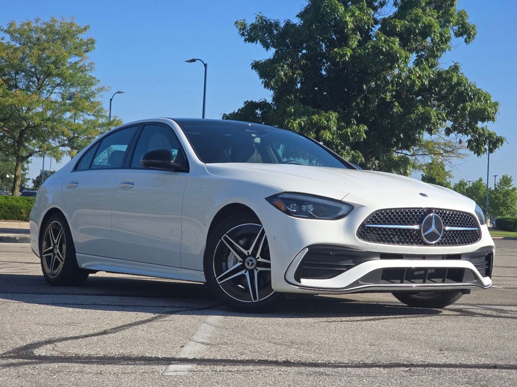 Certified Used 2026 White Mercedes-Benz C 300 image 2