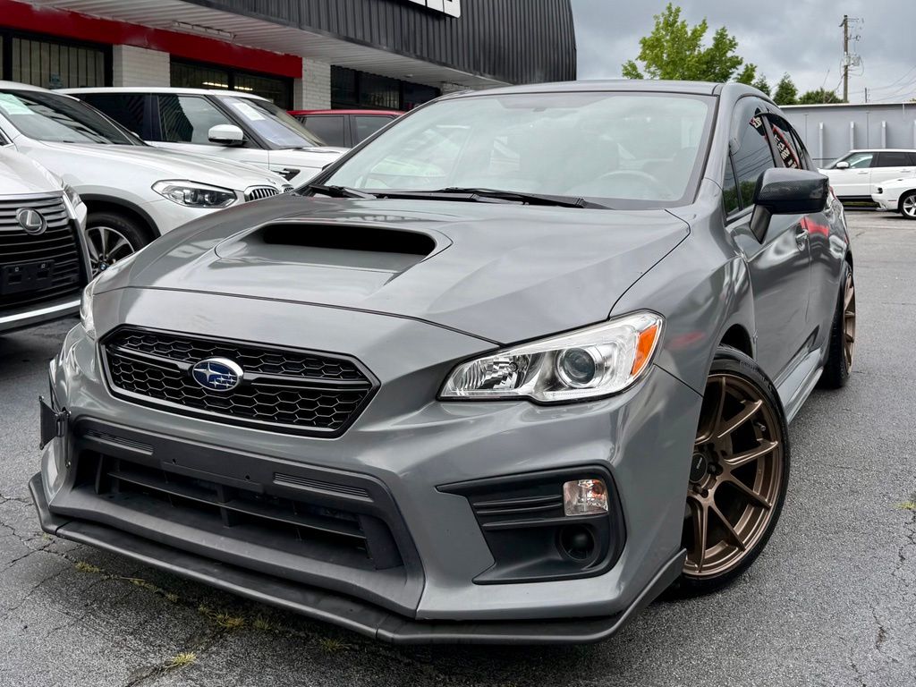 WR Blue Pearl 2019 Subaru WRX Sedan All-Wheel Drive 6-Speed Manual