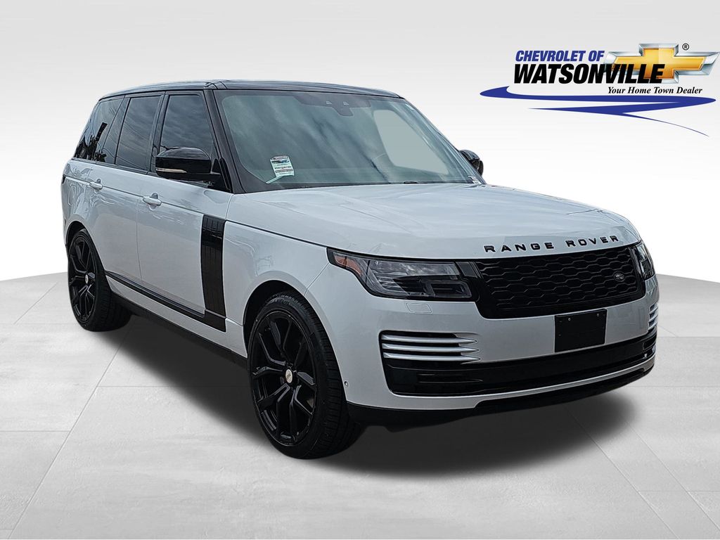 White 2020 Land Rover Range Rover SUV / Crossover All-Wheel Drive 8-Speed Automatic