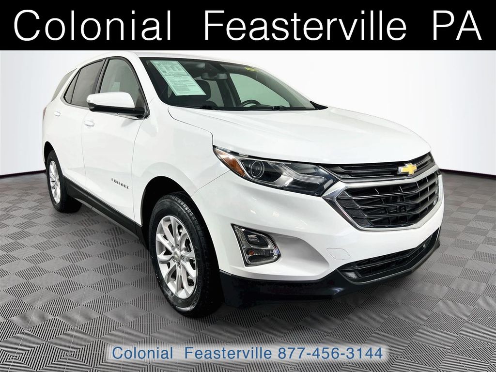 Summit White 2018 Chevrolet Equinox SUV / Crossover Four-Wheel Drive 6-Speed Automatic Overdrive