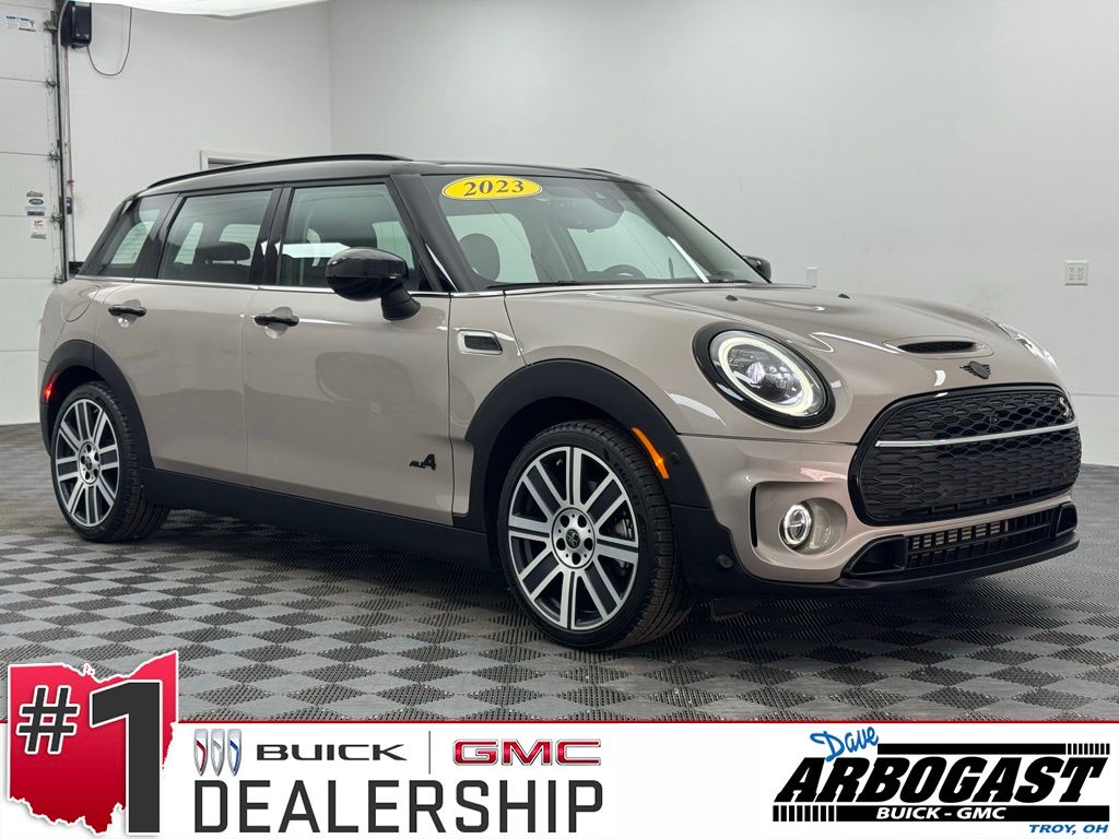 Gray Metallic 2023 MINI Cooper Clubman Classic Cooper S ALL4 AWD Wagon All-Wheel Drive 8-Speed Automatic