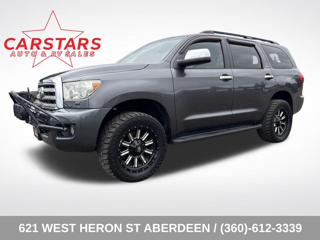 2013 Magnetic Gray Metallic Toyota Sequoia Limited SUV