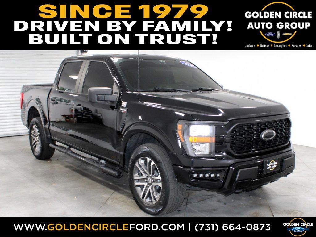 Agate Black Metallic 2021 Ford F-150 Pickup Truck Four-Wheel Drive Automatic