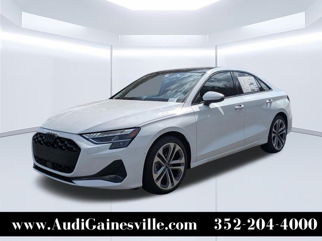 Arkona White 2026 Audi A3 Hatchback All-Wheel Drive 7-Speed Automatic