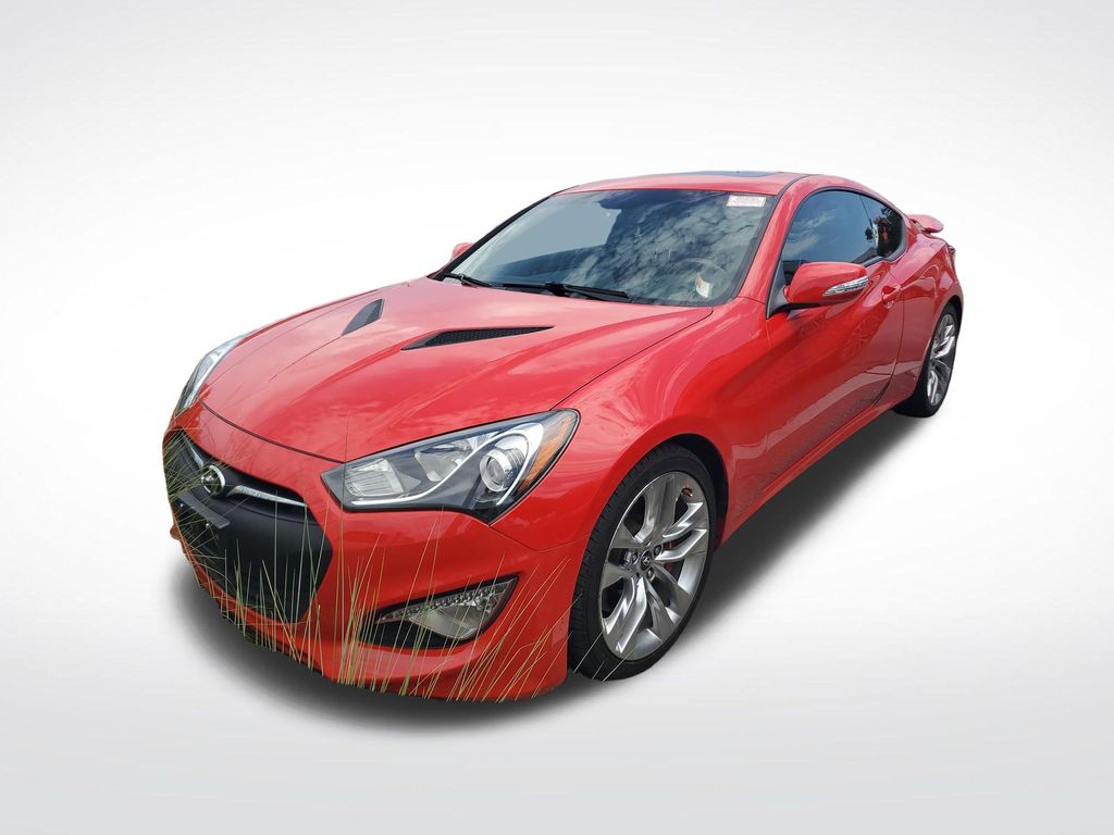 2016 Hyundai Genesis Coupe 3.8 Ultimate RWD with Black Interior