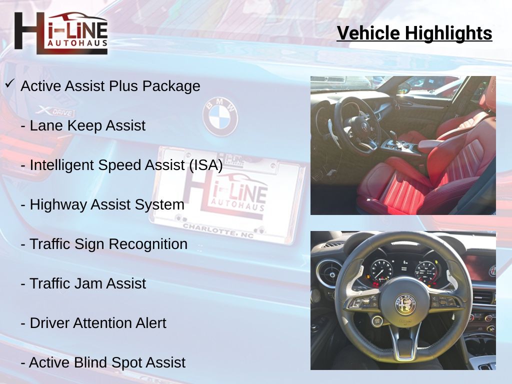 2024 Vulcano Black Metallic Alfa Romeo Stelvio Veloce AWD SUV