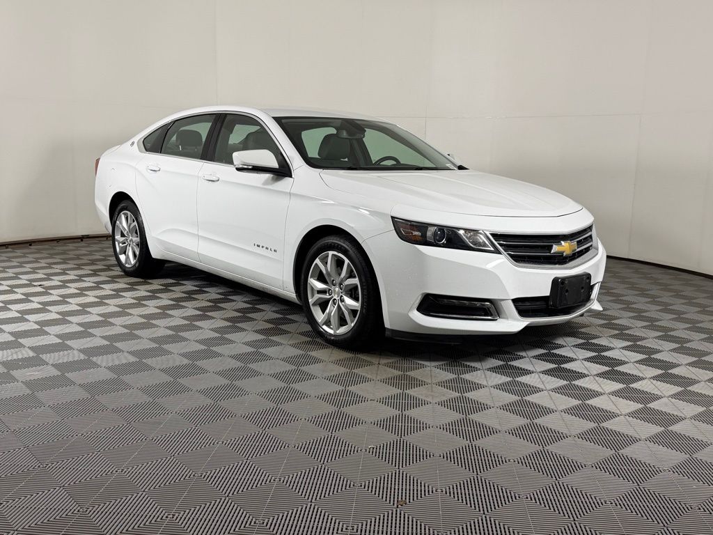 Summit White 2018 Chevrolet Impala LT FWD Sedan Front-Wheel Drive 6-Speed Automatic Overdrive