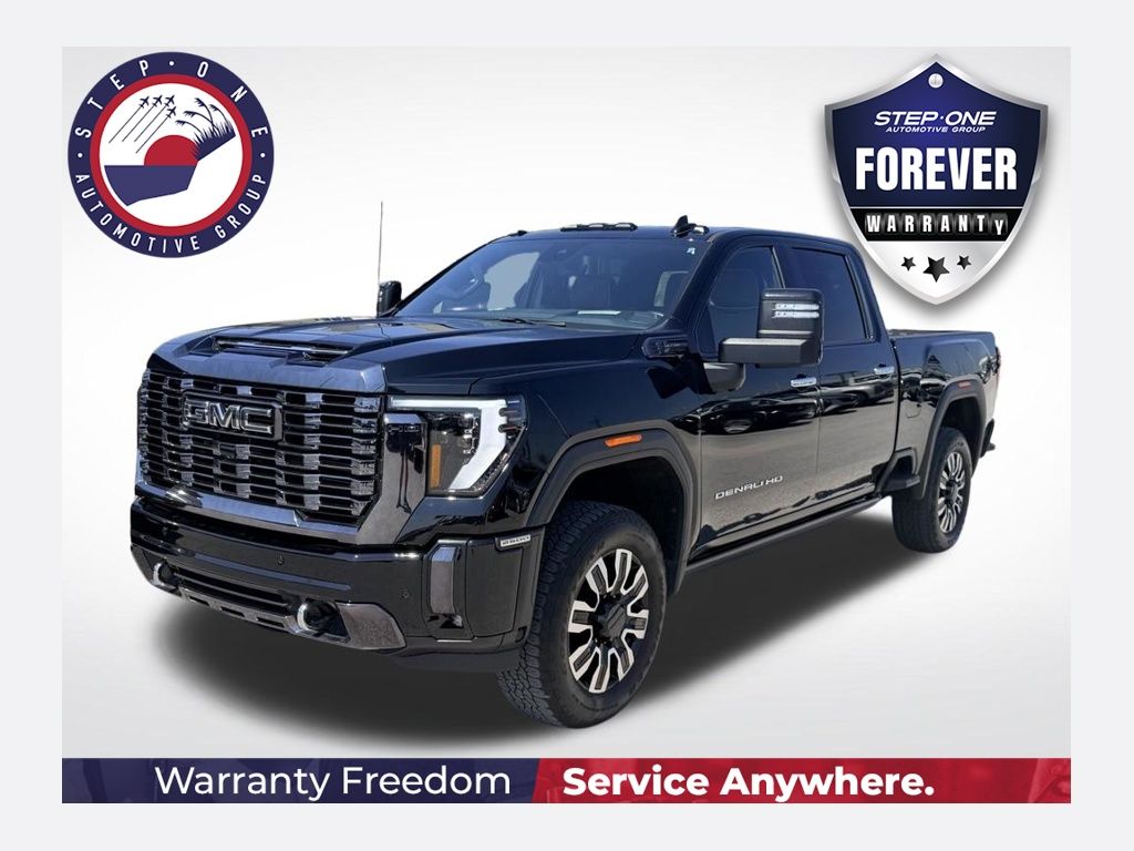 Onyx Black 2024 GMC Sierra 2500HD Pickup Truck Four-Wheel Drive Automatic