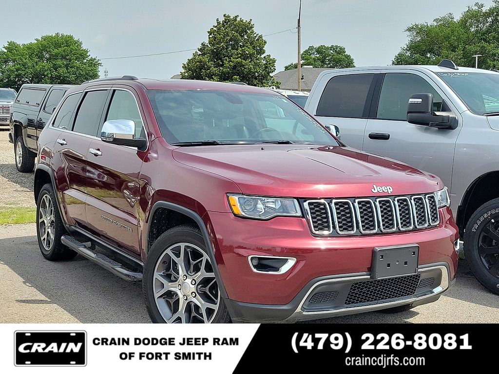 Velvet Red Pearlcoat 2019 Jeep Grand Cherokee SUV / Crossover Four-Wheel Drive 8-Speed Automatic