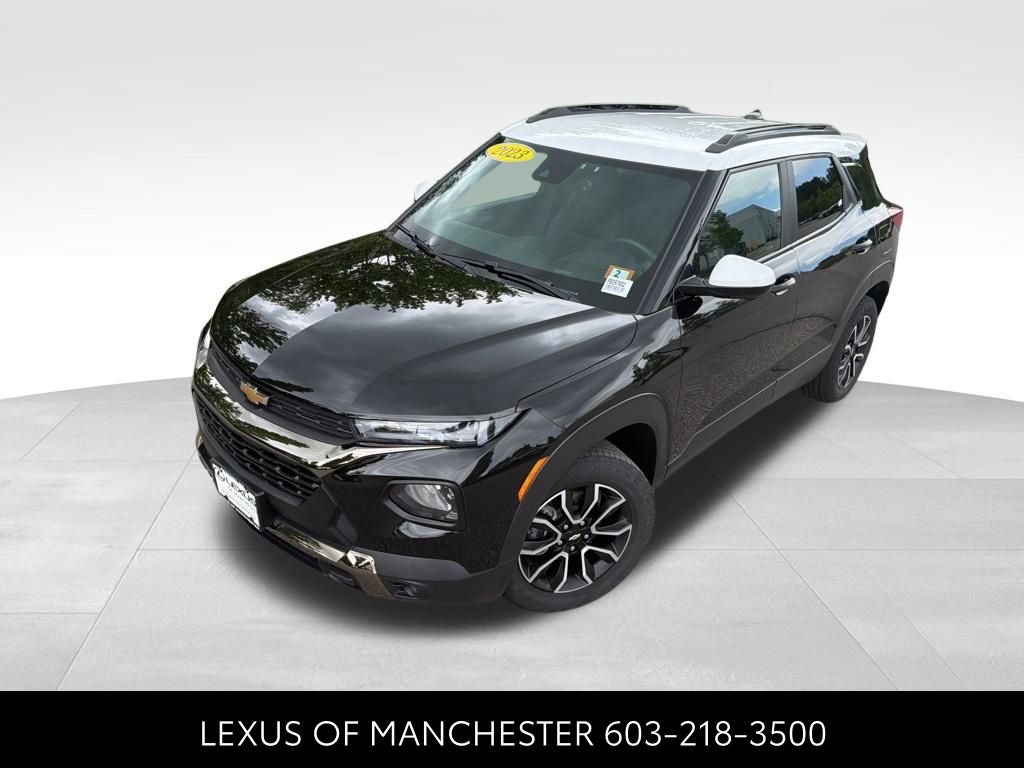 Mosaic Black Metallic 2023 Chevrolet Trailblazer SUV / Crossover Four-Wheel Drive 9-Speed Automatic