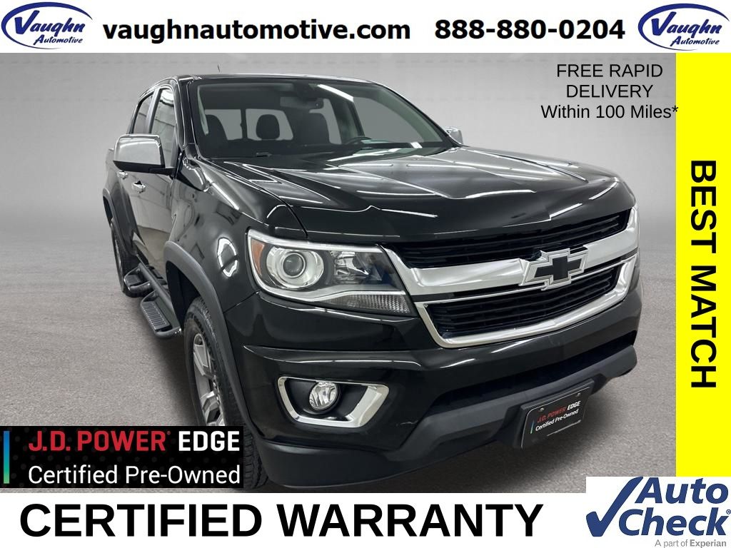 Black 2017 Chevrolet Colorado Pickup Truck Four-Wheel Drive 8-Speed Automatic