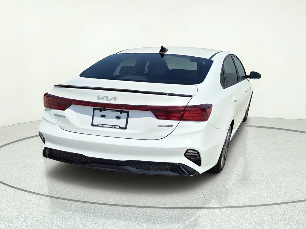 2023 Kia Forte GT-Line White at North Houston Mitsubishi