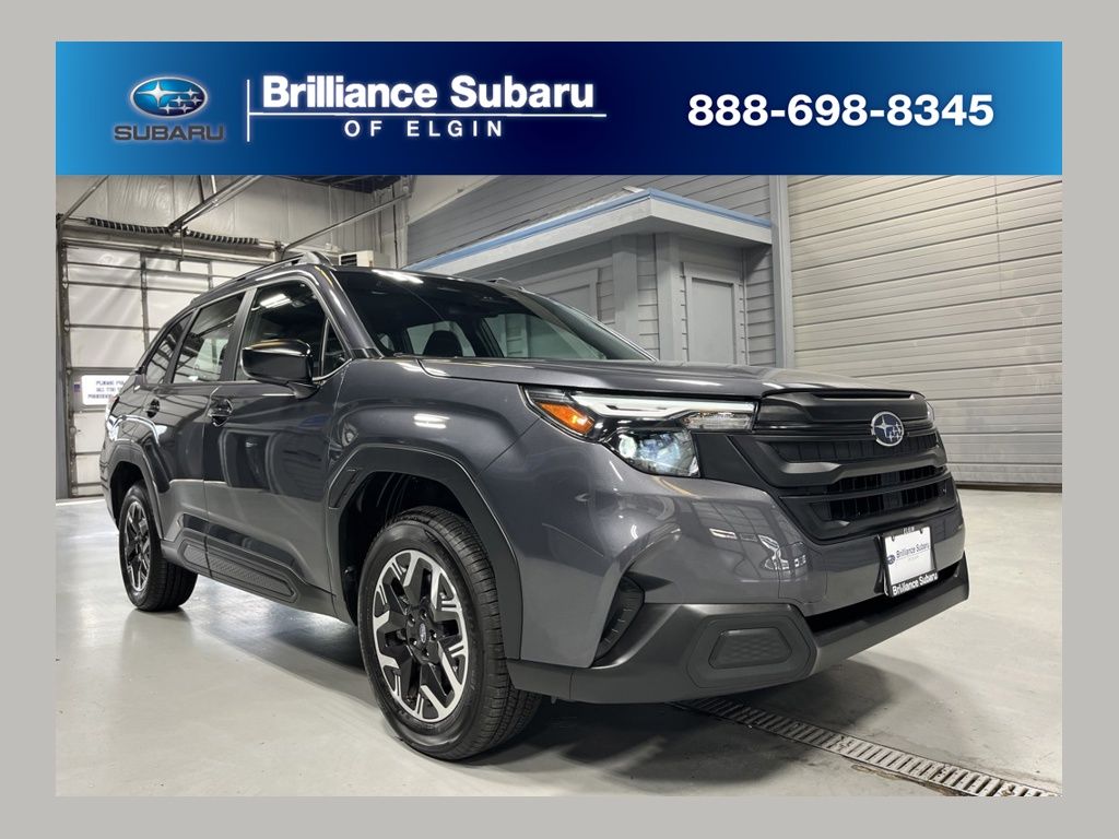 Magnetite Gray Metallic 2026 Subaru Forester SUV / Crossover All-Wheel Drive Continuously Variable Transmission