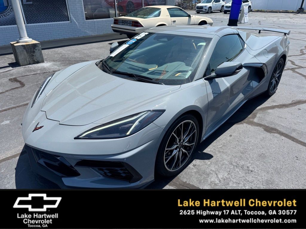 Sea Wolf Gray Tricoat 2025 Chevrolet Corvette Convertible Rear-Wheel Drive 8-Speed Dual Clutch