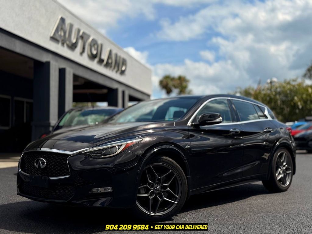 Malbec Black 2017 INFINITI QX30 SUV / Crossover Front-Wheel Drive 7-Speed Automatic