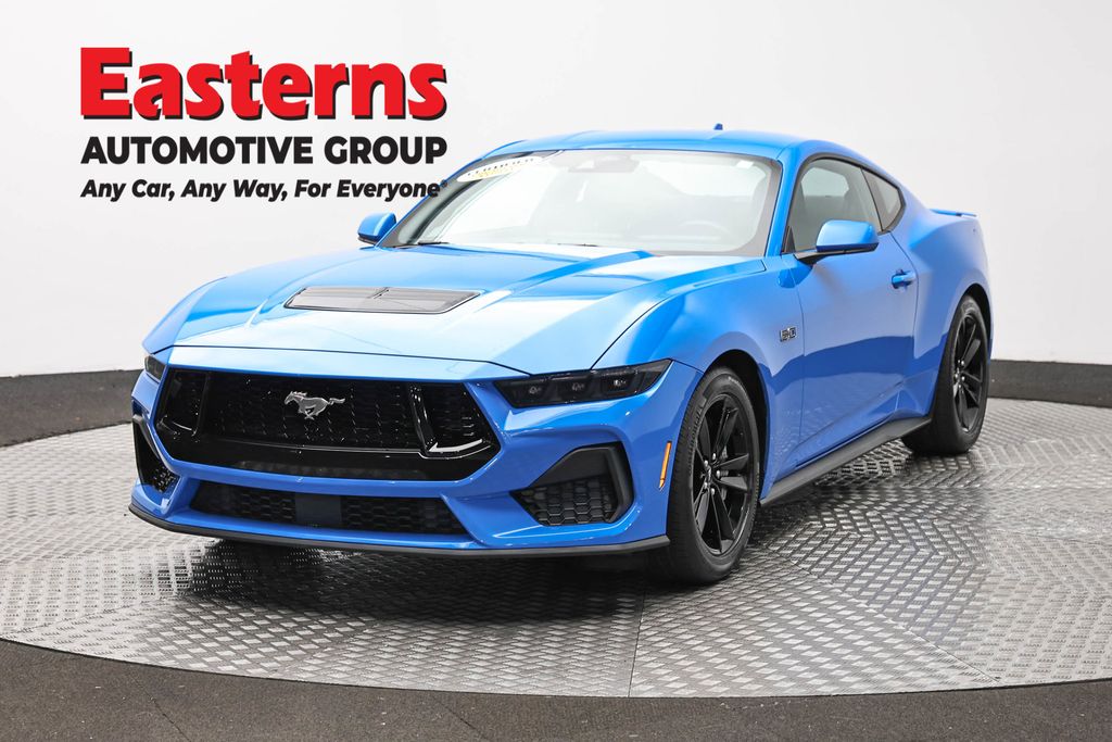Grabber Blue Metallic 2025 Ford Mustang GT Fastback RWD Coupe Rear-Wheel Drive Automatic