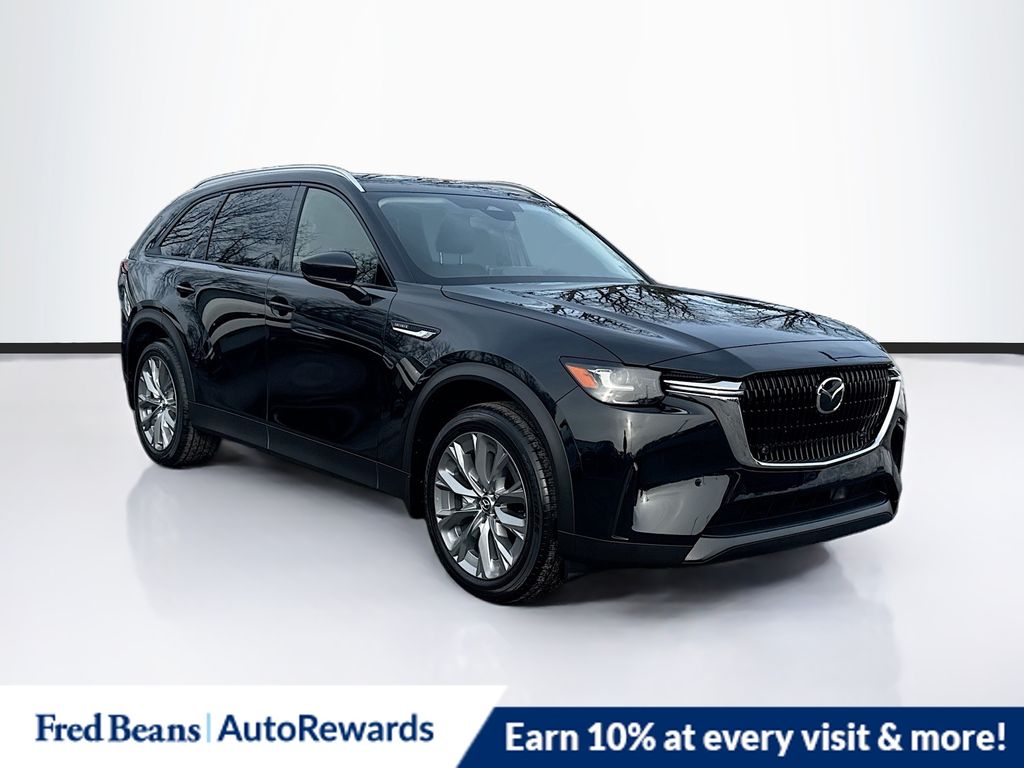 Jet Black Mica 2026 Mazda CX-90 3.3 Turbo Preferred AWD SUV / Crossover All-Wheel Drive 8-Speed Automatic