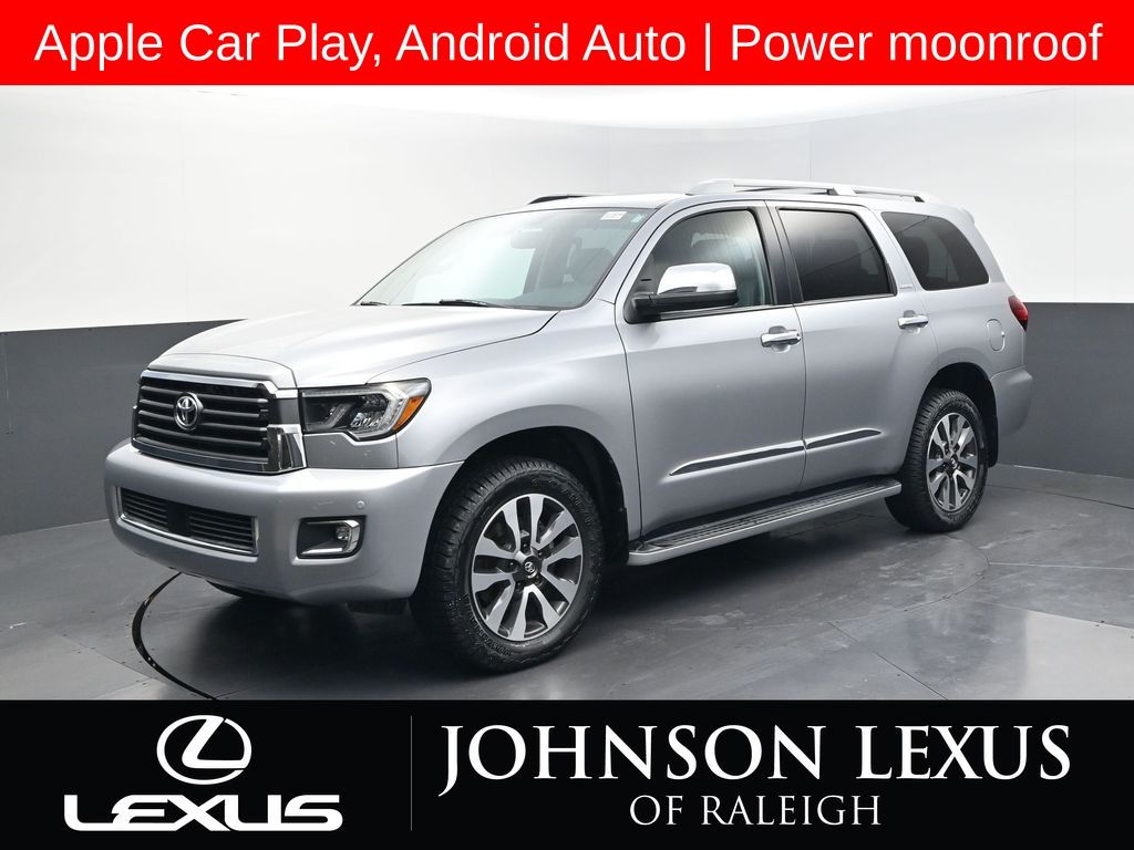 Silver Sky Metallic 2019 Toyota Sequoia SUV / Crossover Four-Wheel Drive 6-Speed Automatic