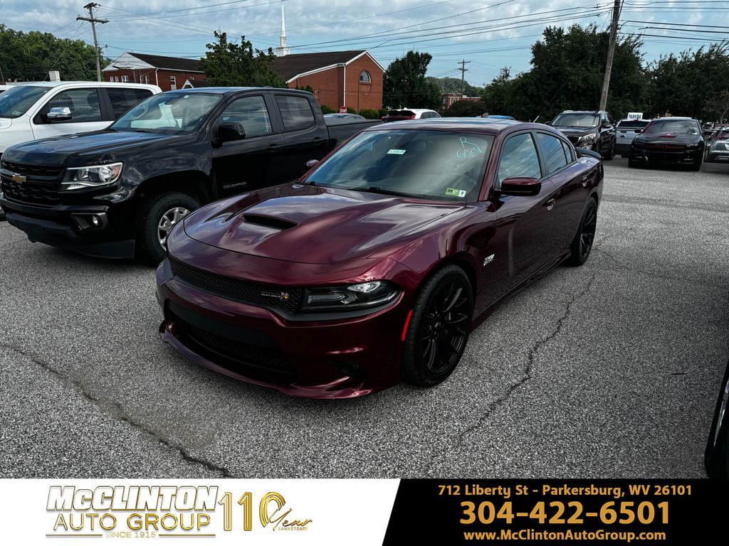 Octane Red Pearlcoat 2018 Dodge Charger Sedan Rear-Wheel Drive 8-Speed Automatic